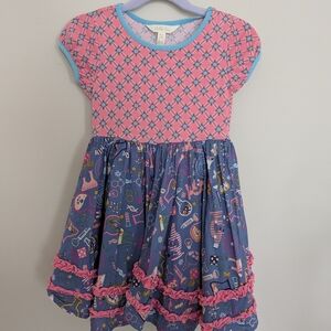 Matilda Jane Hypothesis Science Dress Girls Choose Your Own Path Size 4